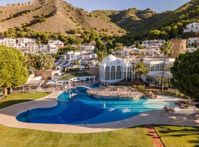 Precioso Apartamento Mandarinos Con Vistas Al Mar Nerja Bagian luar foto